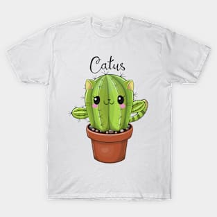 Cute Kawaii Cacti T-Shirt